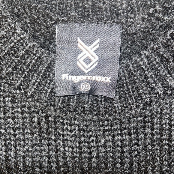 NWT FINGERCROXX APPAREL BIGFOOTX JACQUARD KNIT SWEATER - Picture 3 of 7